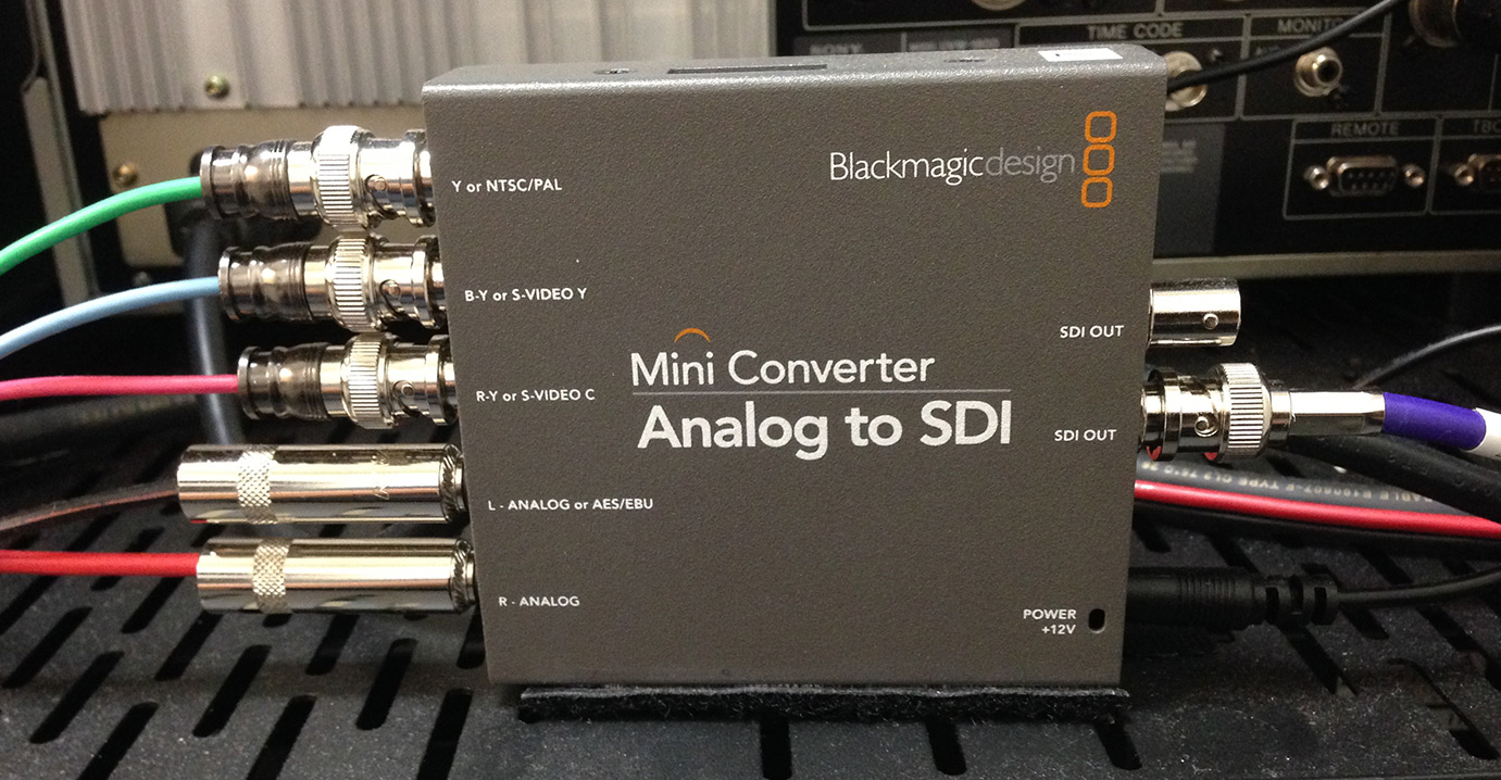 Blackmagic brand analog-to-digital converter